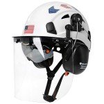 Aolamegs 4-in-1 Arborist Chainsaw Helmet Kit