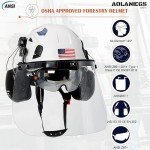 Aolamegs 4-in-1 Arborist Chainsaw Helmet Kit