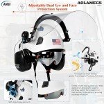 Aolamegs 4-in-1 Arborist Chainsaw Helmet Kit
