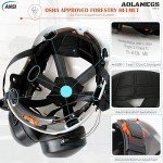 Aolamegs 4-in-1 Arborist Chainsaw Helmet Kit