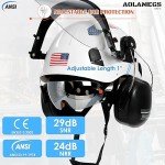 Aolamegs 4-in-1 Arborist Chainsaw Helmet Kit