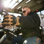 Premium Goatskin Leather Anti-Impact Work Gloves