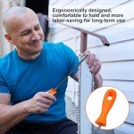 Chainsaw File Set with Plastic Handle - 3 Pieces
