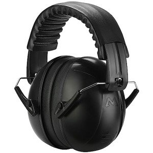 ProCase Noise Reduction Ear Defenders - Black