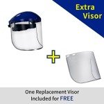 Blue Eagle Full Face Impact-Resistant Safety Faceshield
