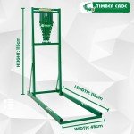 Adjustable Steel Chainsaw Log Support Stand