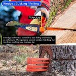 6'' Chainsaw Felling Wedges Set - 6 Pack