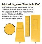 Cold Creek Logger Felling Wedges Set of 4