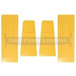 Cold Creek Logger Felling Wedges Set of 4