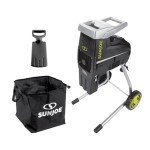 Sun Joe CJ603E Electric Wood Chipper/Shredder, 15-Amp