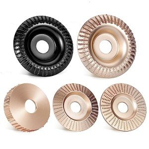 BLEKOO Wood Carving Disc Set for Angle Grinders