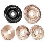 BLEKOO Wood Carving Disc Set for Angle Grinders