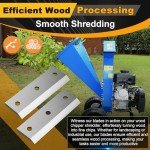 Replacement Blades for Mini Wood Chippers - 2PCS