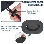 TORUTA 36"x42" Woodchipper Shredder Mulcher Cover