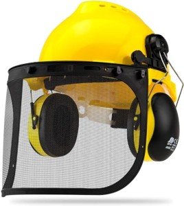NEIKO Forestry Helmet with Face Shield & Earmuffs