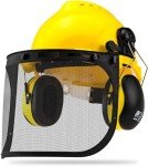 NEIKO Forestry Helmet with Face Shield & Earmuffs