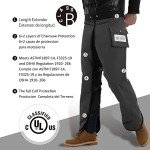 ZELARMAN 8-Layer Chainsaw Chaps for Loggers