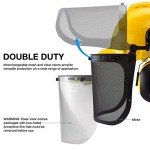 NEIKO Forestry Helmet with Face Shield & Earmuffs