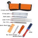 10-Piece Chainsaw Sharpener File Kit