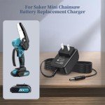 Mini Chainsaw Battery Charger AC/DC Adapter