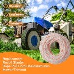 Mtanlo 10m Recoil Starter Rope for Chainsaws