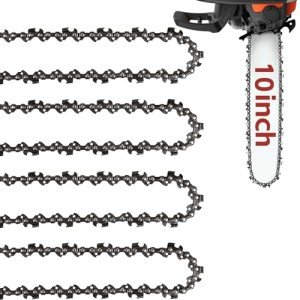 Chainsaw Chains, 25.4 cm, Fits Multiple Brands
