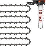Chainsaw Chains, 25.4 cm, Fits Multiple Brands