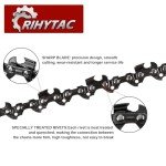 Chainsaw Chains, 25.4 cm, Fits Multiple Brands