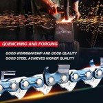8" Chainsaw Chain 3-Pack, Low Profile 33 Links