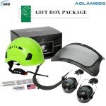 Aolamegs Chainsaw Safety Helmet with Face Shield