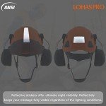 LOHASPRO Arborist Safety Helmet with Visor and Earmuffs