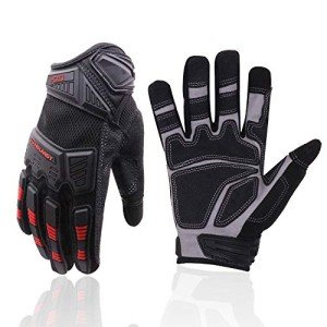 Heavy Duty Touchscreen Work Gloves for Men
