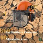 GardenPal Industrial Chainsaw Safety Helmet Set