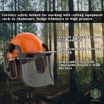 GardenPal Industrial Chainsaw Safety Helmet Set