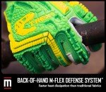 Cut-Resistant Hi-Vis Impact Gloves for Chainsaw Use