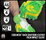 Cut-Resistant Hi-Vis Impact Gloves for Chainsaw Use