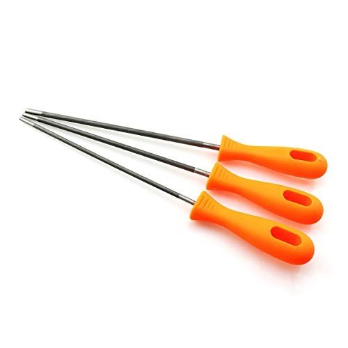 3-Pack Chainsaw Chain Sharpening File Set