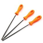 3-Pack Chainsaw Chain Sharpening File Set