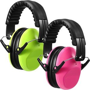 Kids Adjustable Noise Cancelling Earmuffs (2 Pcs)