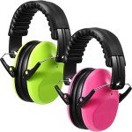 Kids Adjustable Noise Cancelling Earmuffs (2 Pcs)