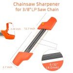 Sidik 2-in-1 Chainsaw Sharpener for 3/8" Chains