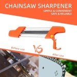 Sidik 2-in-1 Chainsaw Sharpener for 3/8" Chains