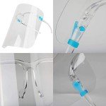 Anti-Fog Clear Safety Visors with Frames