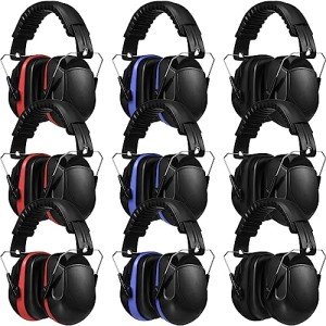 Xuhal 9-Piece Adjustable Ear Protection Earmuffs