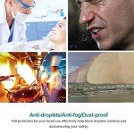 Anti-Fog Clear Safety Visors with Frames