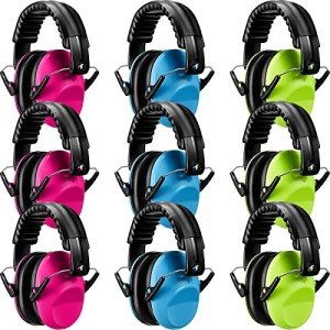 Kids Adjustable Noise Cancelling Ear Protection Earmuffs