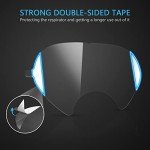 30 Pack Lens Covers for 3M Respirators