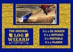 Log Wizard Debarking Tool with Hard Case