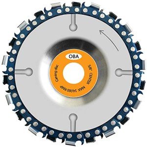 OBA Wood Carving Disc for Angle Grinder
