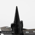 Titan Attachments 10" Stump Grinder with Hex Collar
